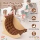 preview thumbnail 9 of 7, Kids Climbing Arch with Cushion, Montessori Rocker for Toddlers, Play & Development - 31.5" x 17.5" x 15.5"