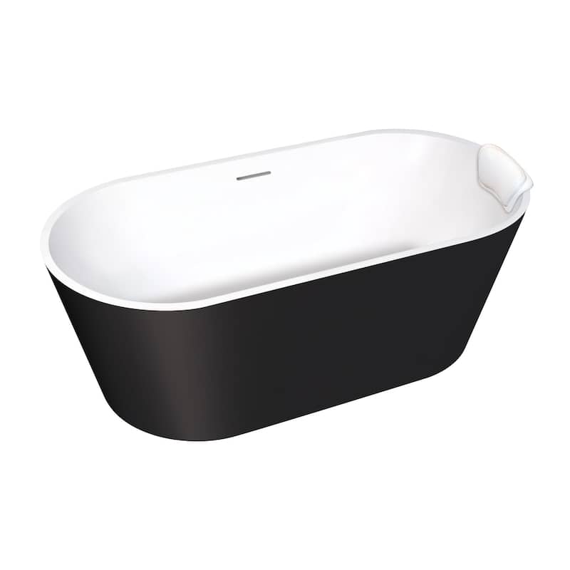 Transolid K-AFTM5931-M31 Maris 59" Free Standing Acrylic Soaking Tub