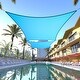 preview thumbnail 25 of 34, ColourTreeUSA Rectangle Sun Shade Sail HDPE Mesh Fabric Screen Canopy UV Block 190 GSM