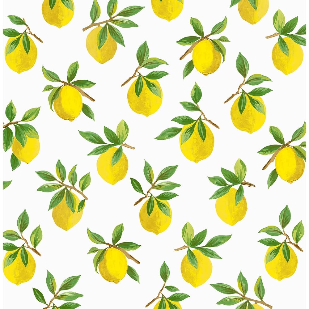 Daisy Bennett Designs Lemoncello Peel and Stick Wallpaper