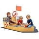 preview thumbnail 13 of 26, Outsunny Large Outdoor Kids Sandbox Backyard Toy, Cedar Wood Sandbox