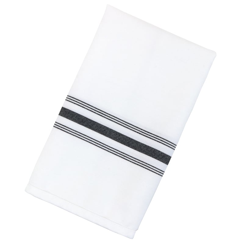 Arkwright Home 18x22 Inch Striped Bistro Napkins - Pack of 12