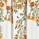 preview thumbnail 49 of 95, Porch & Den Elcaro Floral Room Darkening Curtain Panel Pair