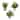 8-in Artificial Mini Greenery Potted Plant - Set of 3