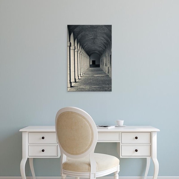 Easy Art Prints Walter Bibikow's 'Royal Palace Arched Walkway' Premium Canvas Art