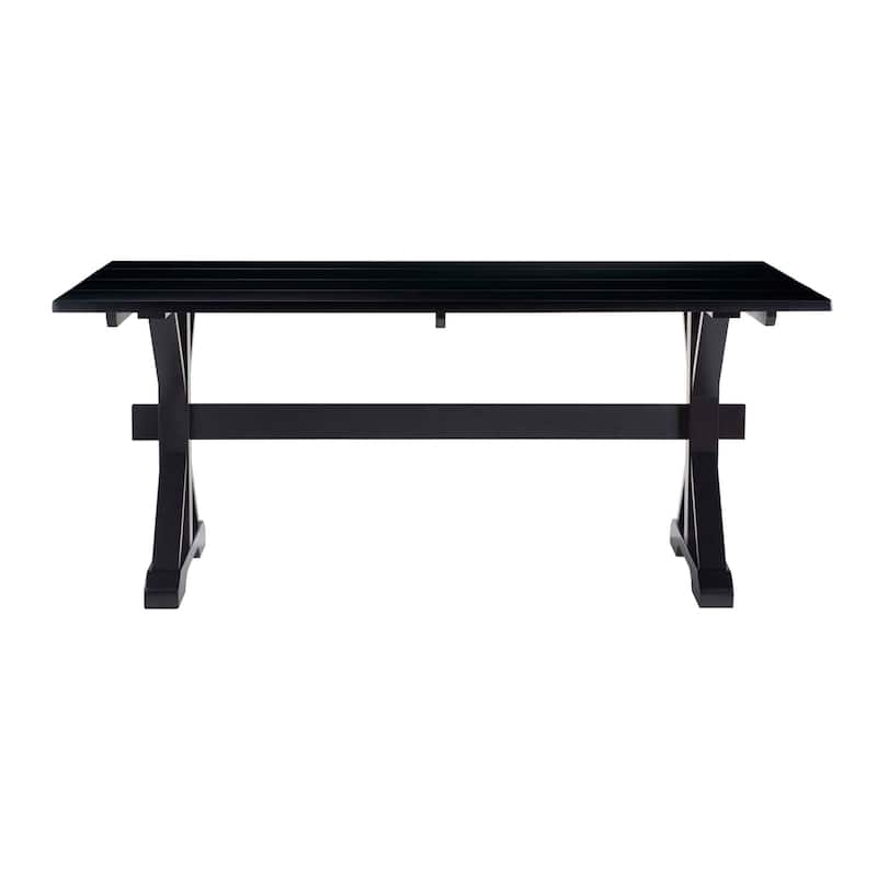 Windchime 71" Wood Dining Table - N/A