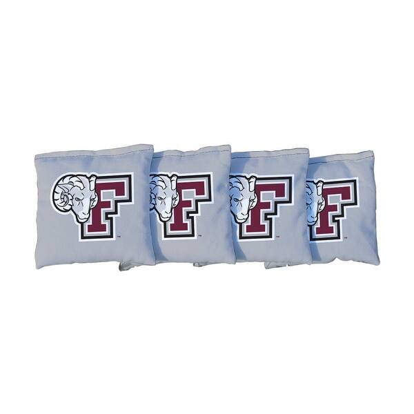 slide 2 of 3, Gray Fordham University Rams Cornhole Bags All-Weather Resin Filled