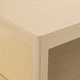 preview thumbnail 14 of 18, Chelsea Square Ashlyn 2-Tier Coffee Table with Rattan Sides & Spacious Open Shelf Storage - 21.75x16