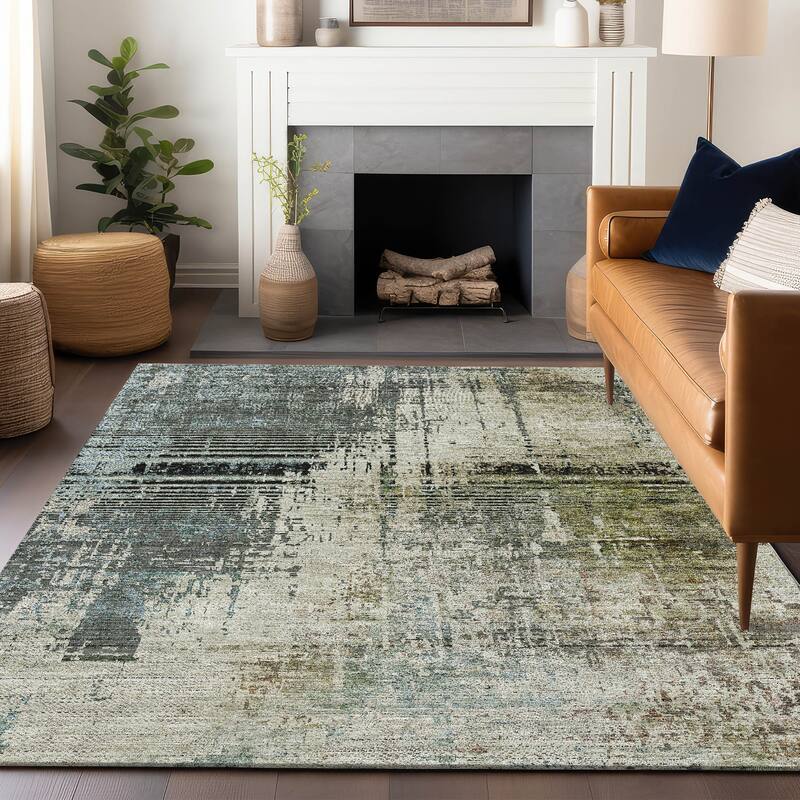 Premium Washable Super Soft Abstract Modern Mayfield Rug