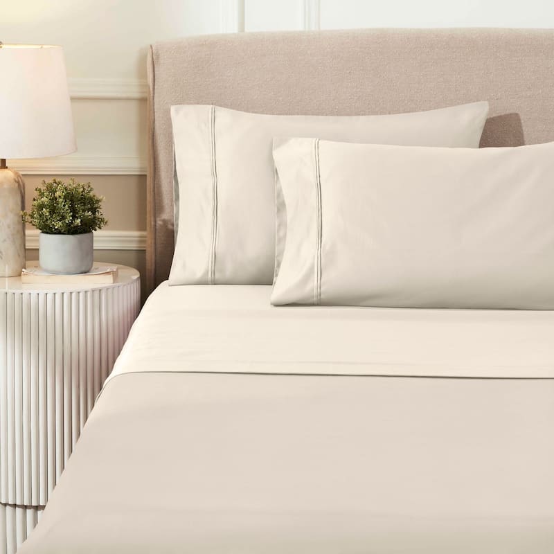 Blue Nile Mills 1200 Thread Count Egyptian Cotton Deep Pocket Sheet Set
