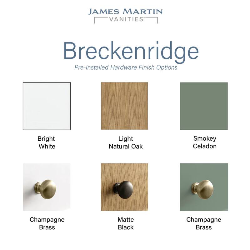 James Martin Vanities 330-V72-3EJP Breckenridge 72" Free Standing