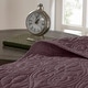 preview thumbnail 123 of 132, Madison Park Mansfield Reversible Oversized 3-piece Solid Texture Bedspread Quilt Set with Matching Shams