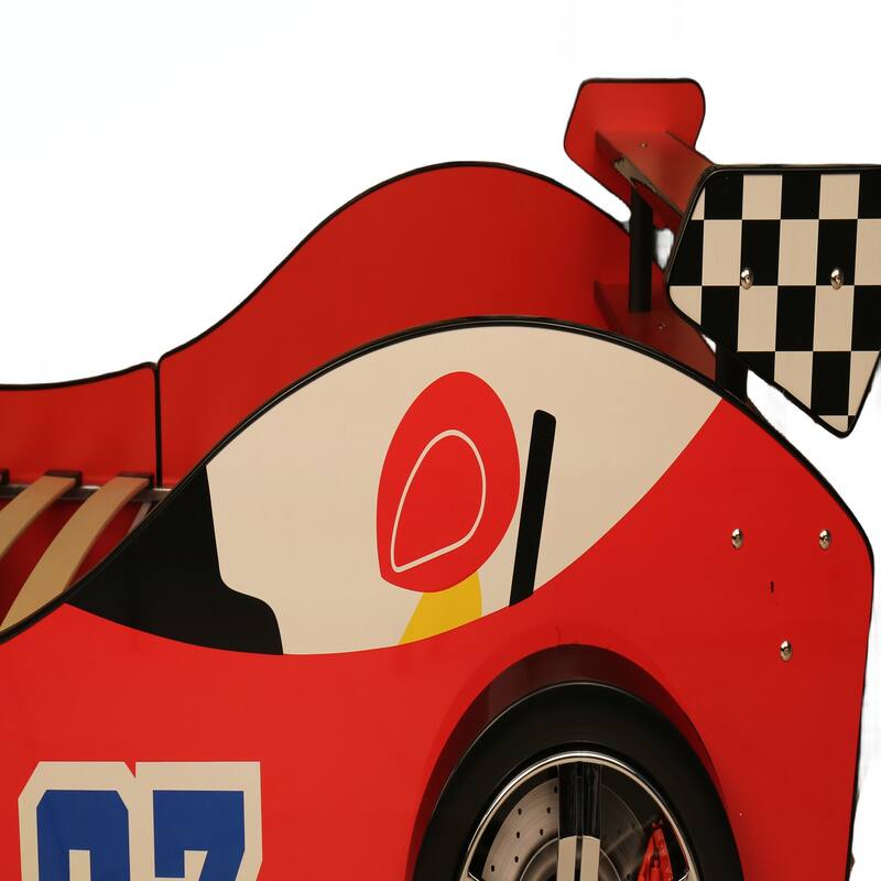 Supreme Energy Racing Car Bed,Red