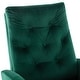 preview thumbnail 24 of 39, Baby Room High Back Rocking Chair Nursery Chair , Comfortable Rocker Fabric Padded Seat ,Modern High Back Armchair