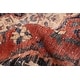 preview thumbnail 3 of 7, ECARPETGALLERY Hand-knotted Antalya Vintage Red Wool Rug - 7'1 x 9'10
