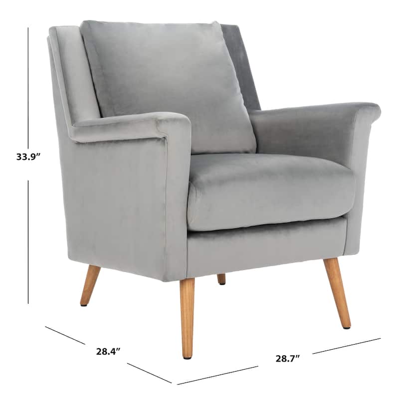 SAFAVIEH Astrid Mid-century Arm Chair - 28.7" x 28.4" x 33.9"