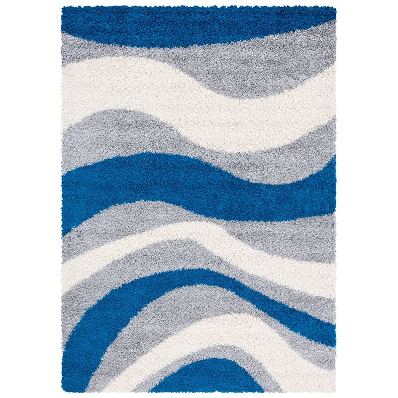 SAFAVIEH Art Shag June Abstract 1.25-inch Thick Rug