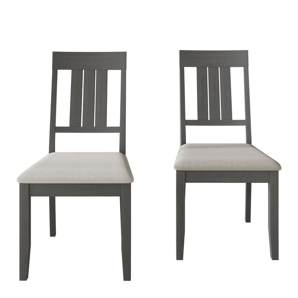 CraftPorch Classic Wooden Dining Chairs (Set of 2)