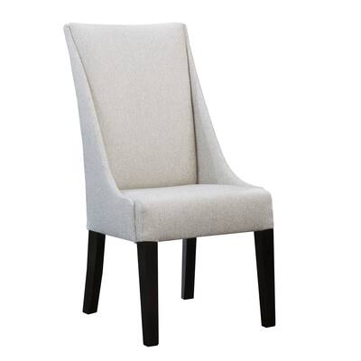 Kappa Dining Chair - Tweed Upholstery On Hardwood Frame