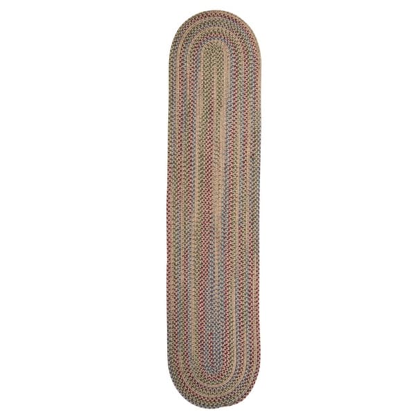 slide 2 of 22, Colonial Mills Worley Multicolor Rustic Braided Handcrafted Runner Rug 2x10 - Natural