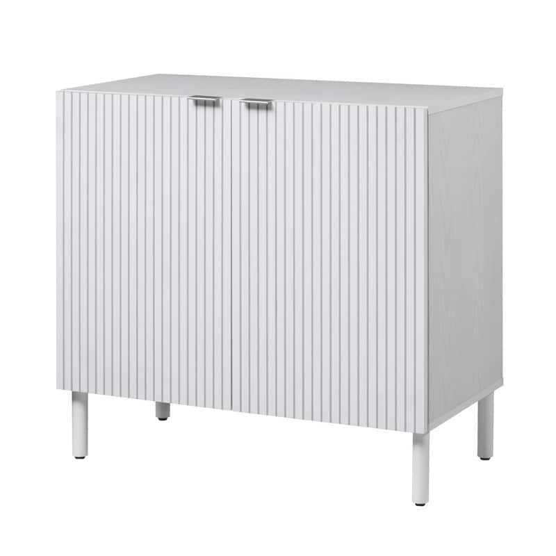 Merk White Cabinet 2 Door