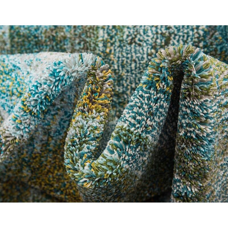 Contemporary Zhale Collection Area Rug