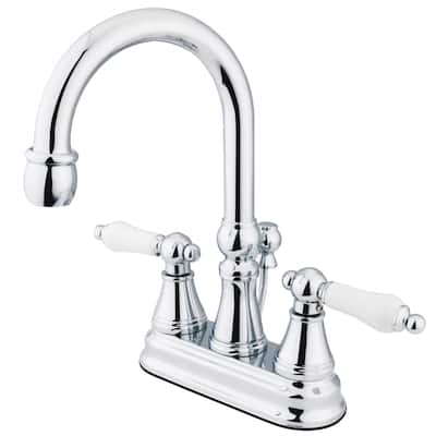 Kingston Brass Governor 4 in. Centerset Bathroom Faucet