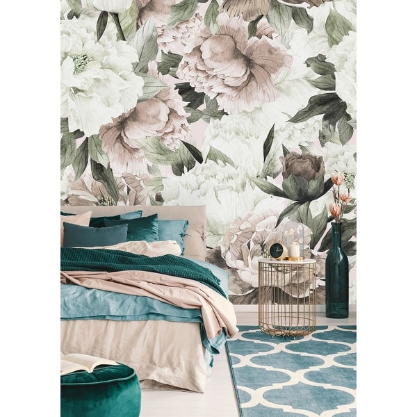 Vintage Bouquet Of Peonies Wallpaper Mural I decided to create this mural which i have. usd