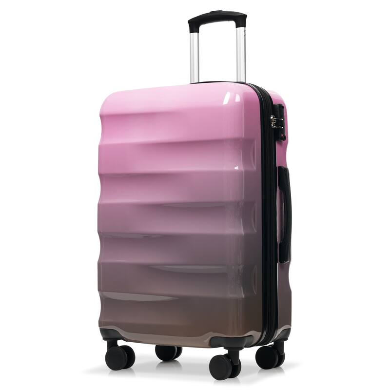 Luggage Set 3 Piece - Hardshell Suitcases with Spinner Wheels and TSA Lock, Lightweight Durable PC+ABS (20"/24"/28")