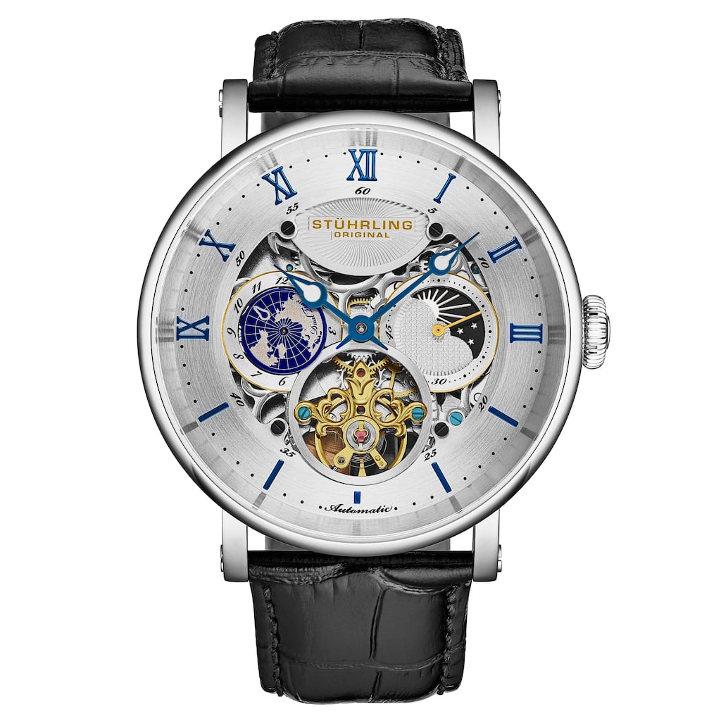 Dual Time Automatic Majestic 47mm Skeleton