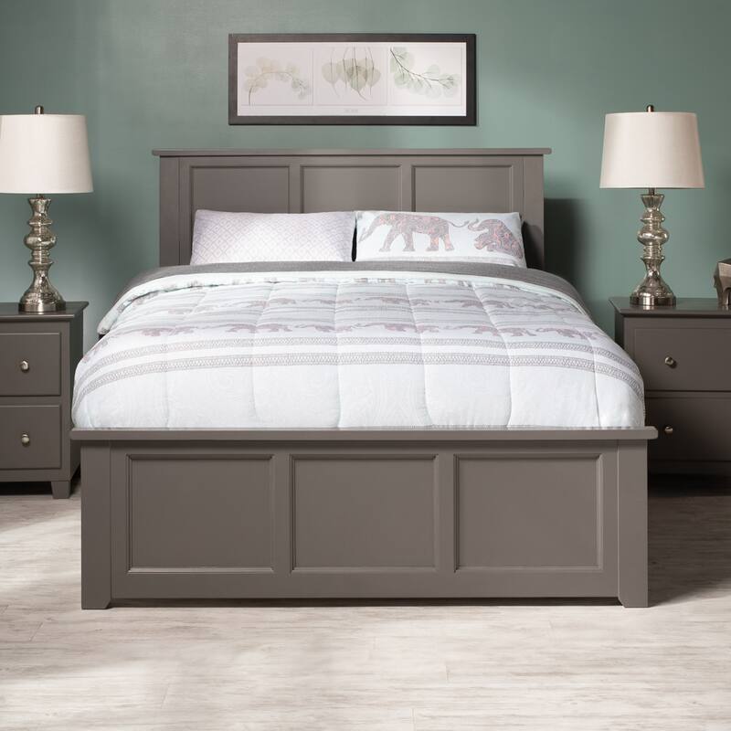 AFI Madison Platform Bed with Matching Footboard & Trundle