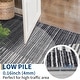 preview thumbnail 5 of 31, Garvee Washable Semicircle Geometric Stripes Area Rug