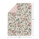 preview thumbnail 4 of 4, Sweet Jojo Designs Vintage Floral Boho Girl Toddler Weighted Blanket 5lbs for Kids -Pink & Green Bohemian, Shabby Chic Farmhouse