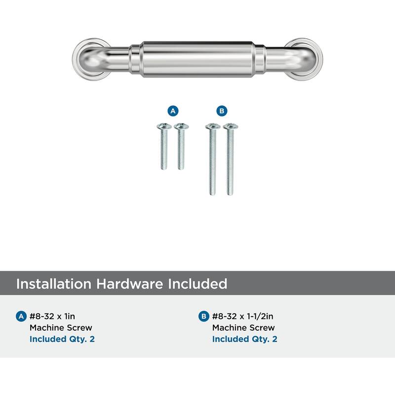 Amerock BP37661 Coble 3" Center to Center Smooth Handle Cabinet Pull