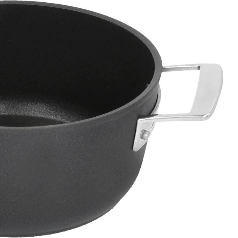 Demeyere AluPro 2.5-qt Aluminum Nonstick Dutch Oven - Black