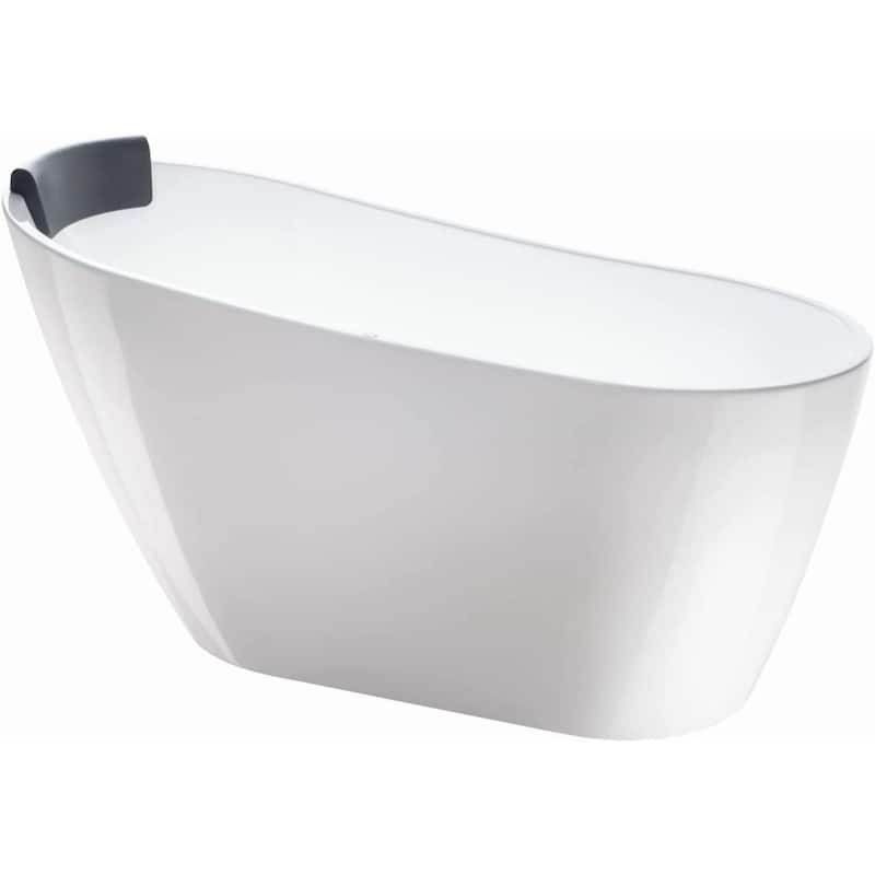 Vanity Art 67" Acrylic Freestanding Soaking Bathtub with Air Bath Option Available