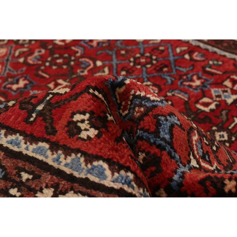 ECARPETGALLERY Hand-knotted Andelz Red Wool Rug - 3'9 x 9'10