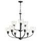 preview thumbnail 5 of 9, Quorum International Reyes 9 Light 31-1/4" Wide Chandelier