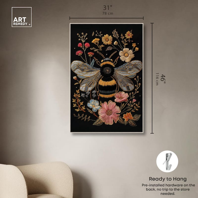 Honeyed Herald I Canvas by Art Remedy