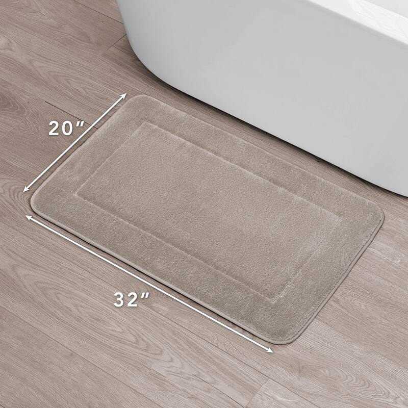 Oliver Brown Terry Memory Foam Bath Mat