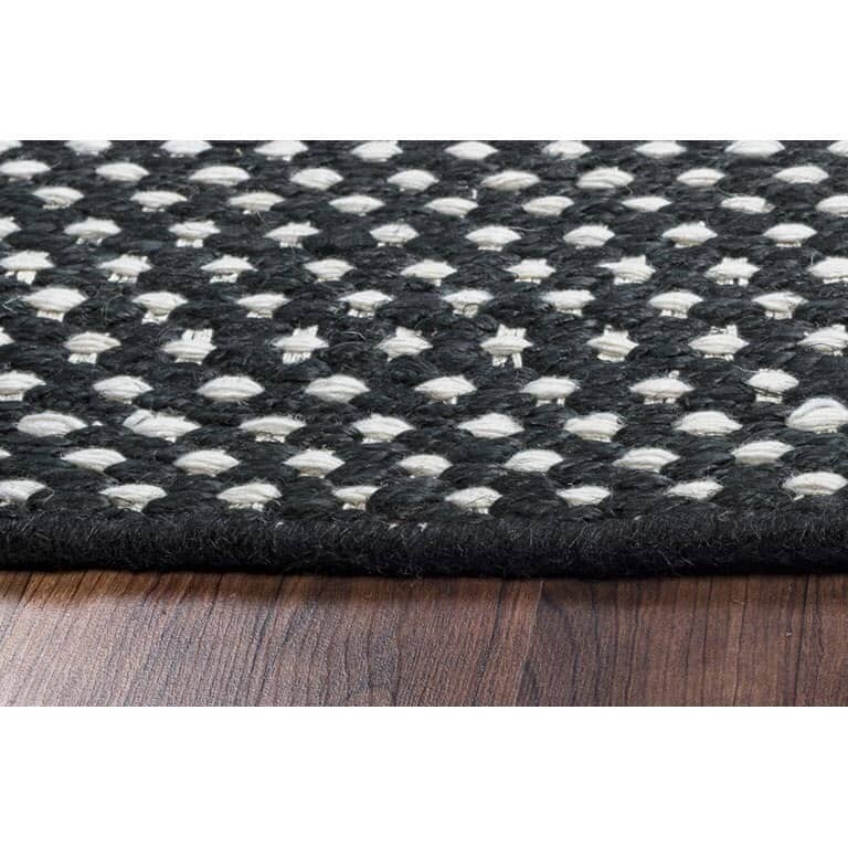 Alora Decor Harlem Reversible Criss Cross Hand-woven Wool Blend Rug