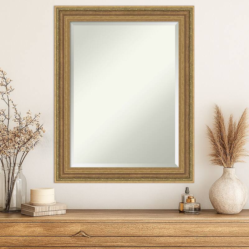 Elliot Gold Beveled Framed Wall Mirror - Elliot Gold