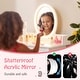 preview thumbnail 9 of 18, Costway Kids Vanity Set with Lighted Mirror Chair 2-Color LED Lighting - See Details