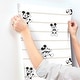 preview thumbnail 4 of 4, Disney Mickey Mouse Stripe Black & White Wallpaper