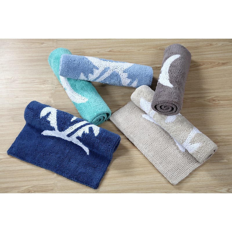 Southern Tide Skipjack Reversible Cotton Bath Rug