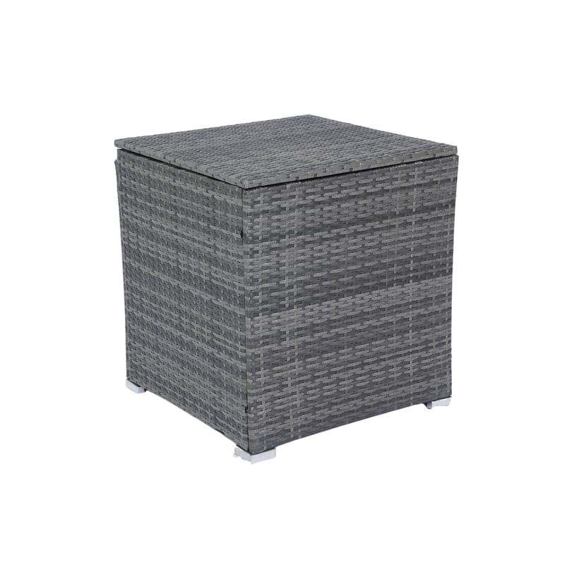8 Piece Patio Sectional Rattan Sofa Set