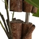 preview thumbnail 2 of 8, vidaXL Artificial Lemon Tree with 3 Trunks Green 3.5"/47.2"/70.9" PP