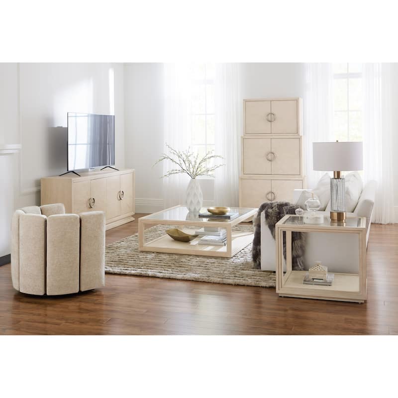 Hooker Furniture 6500-80114 Nouveau Chic 30" Wide Wood Top Oak and