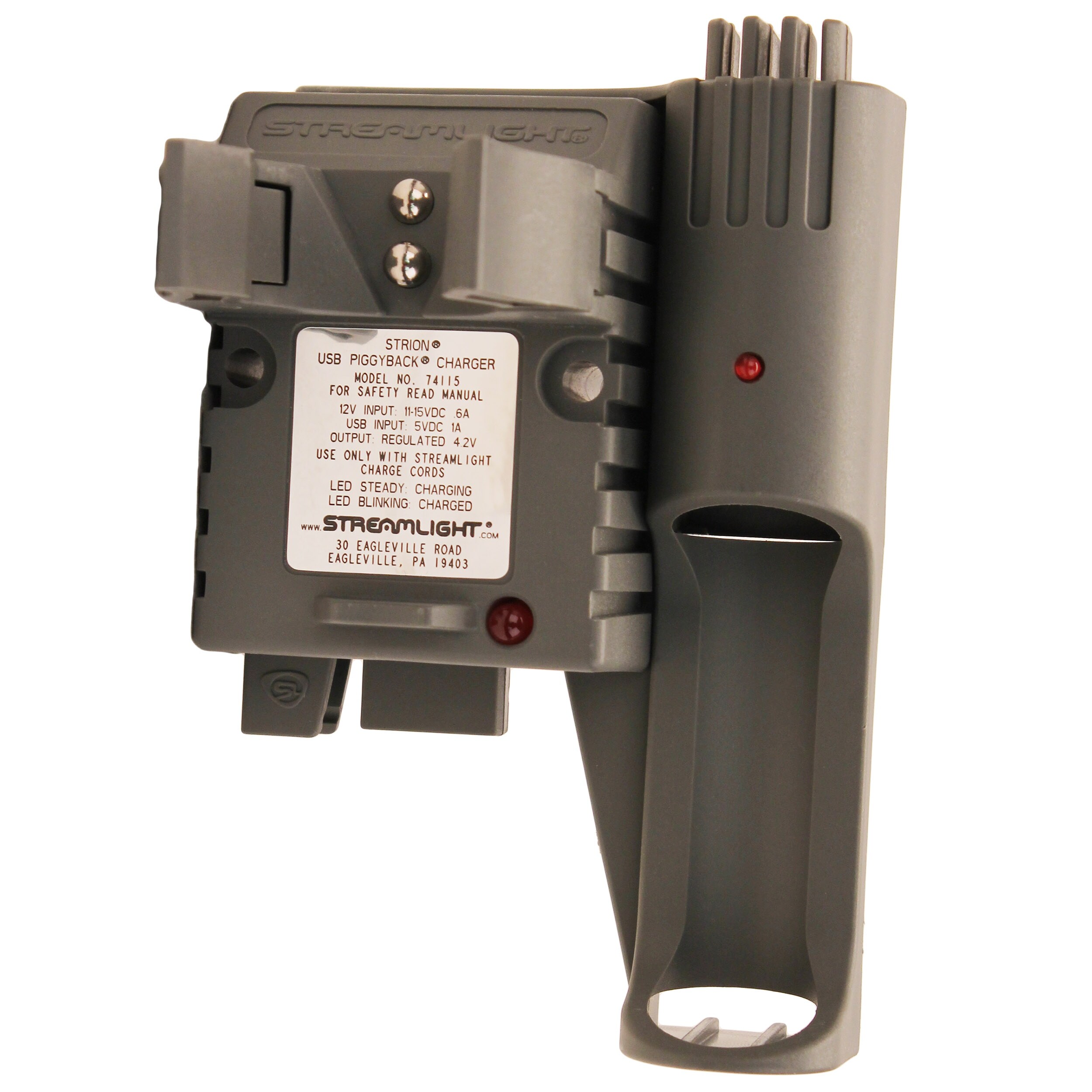 Shop Streamlight Strion Usb Piggyback Charger Holder 74115 Overstock 22741197