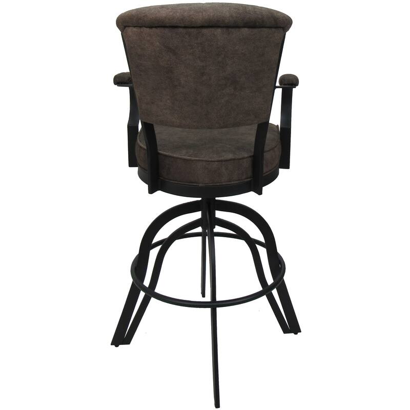 Miami Counter 26" or Bar 30" Metal Bar Stool on A Base